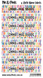 Large Name Labels - Personalised