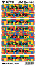 Large Name Labels - Personalised