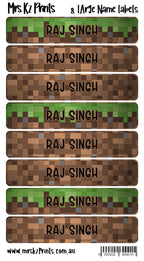 Large Name Labels - Personalised